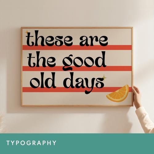 Typography Prints