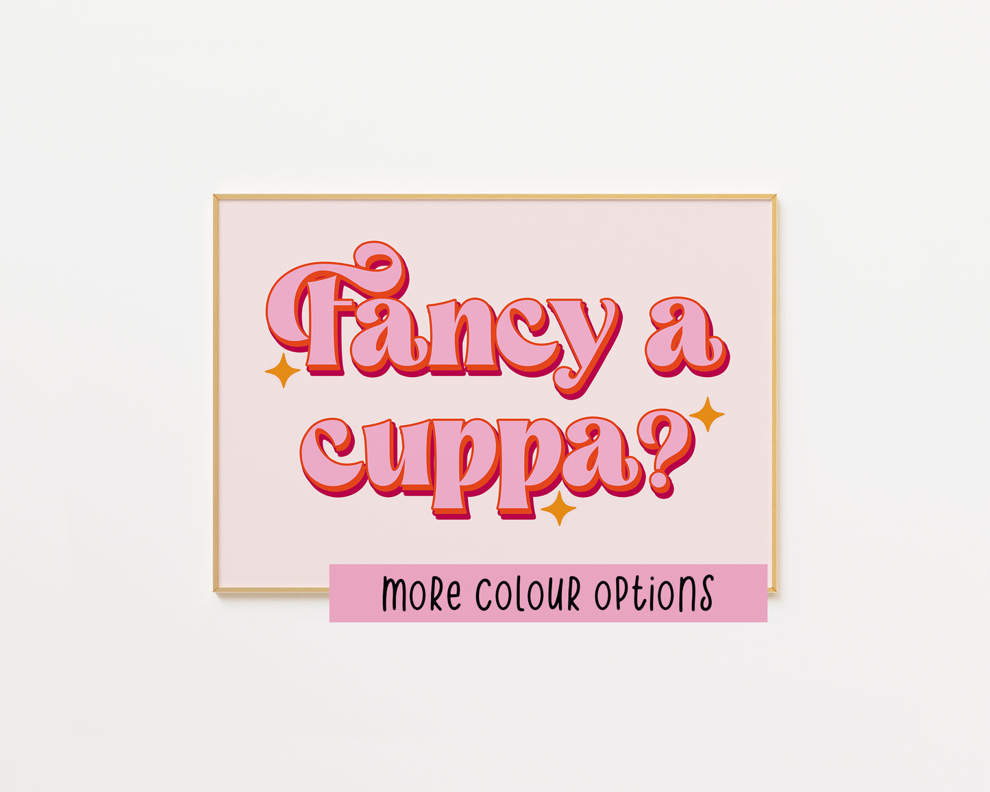 Fancy a Cuppa? Retro Tea Print