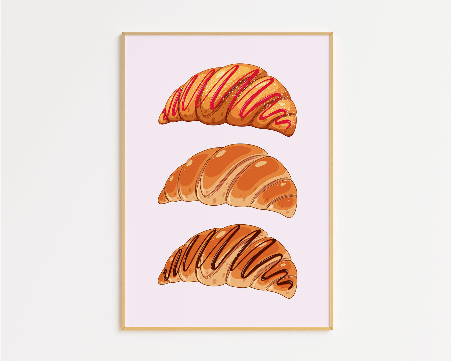 Croissant Print
