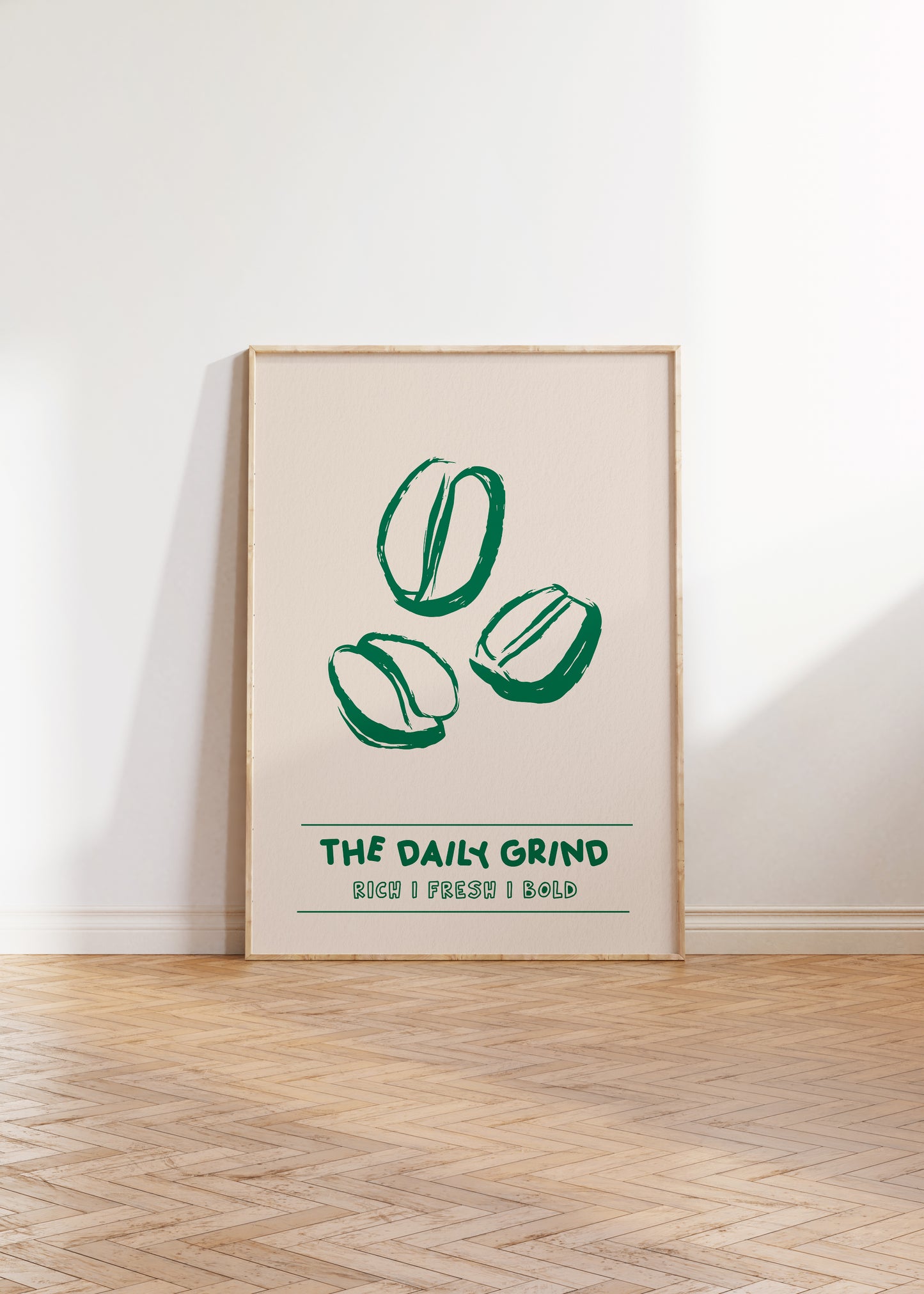 The Daily Grind Coffee Print
