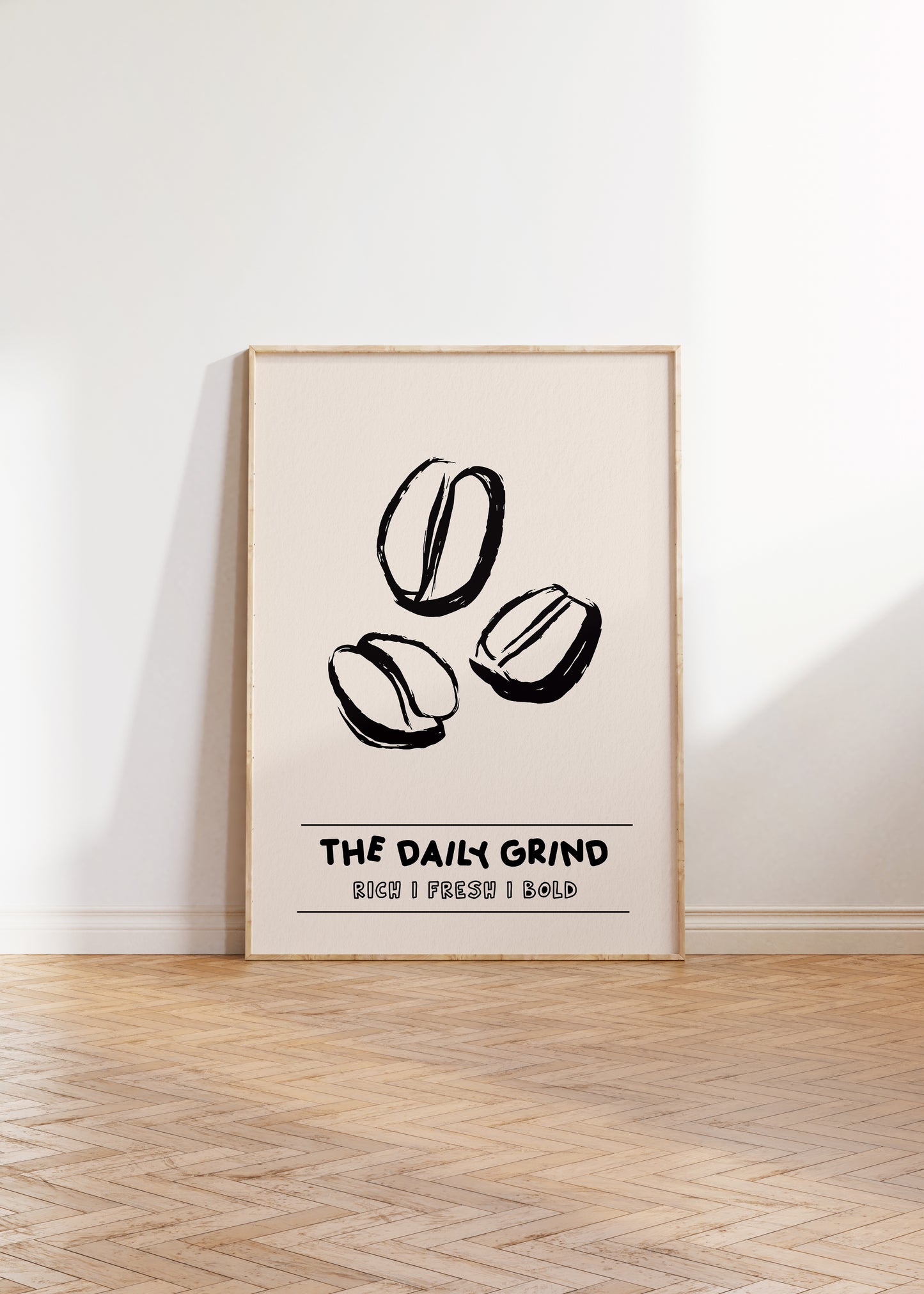 The Daily Grind Coffee Print