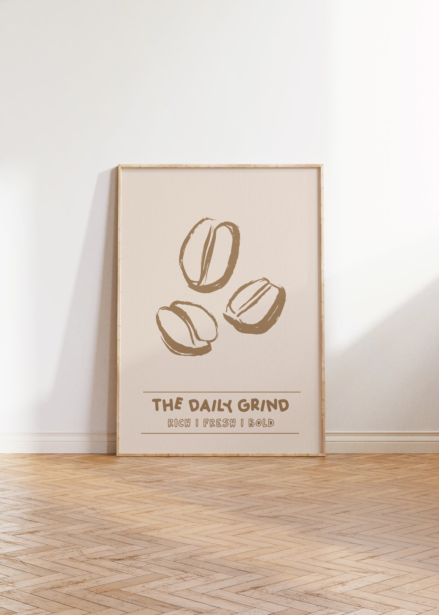 The Daily Grind Coffee Print