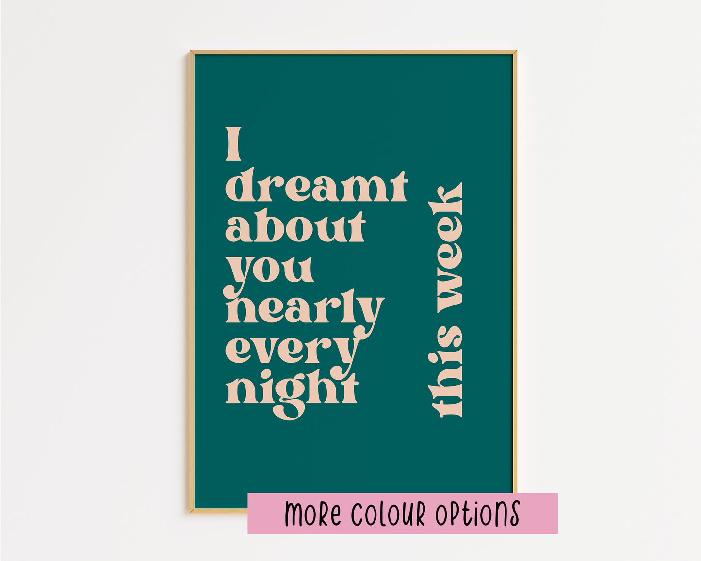 Do I Wanna Know AM Inspired Print
