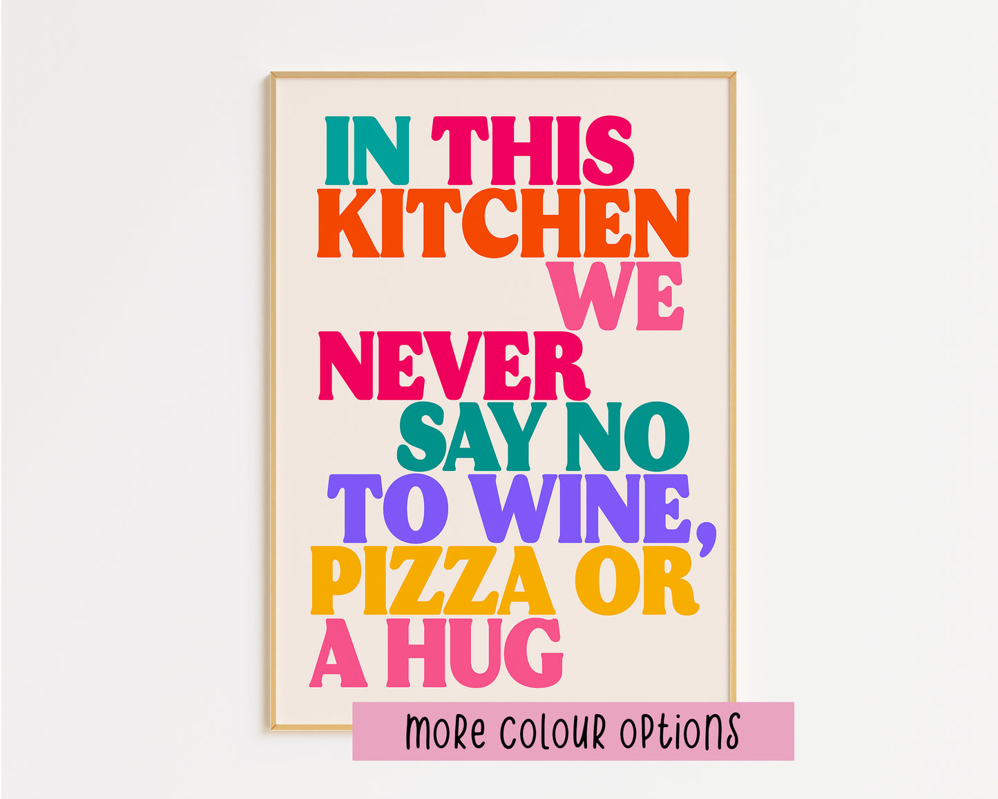 Wine - In This Kitchen Print