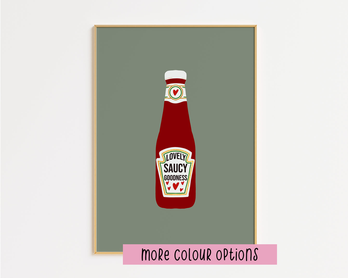 Lovely Saucy Goodness Print