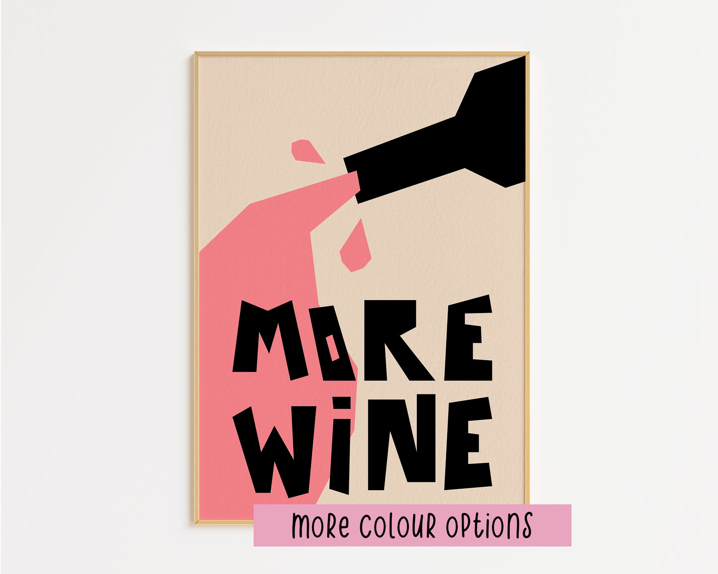 More Wine Print