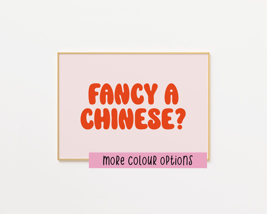 Fancy a Chinese Kitchen Print