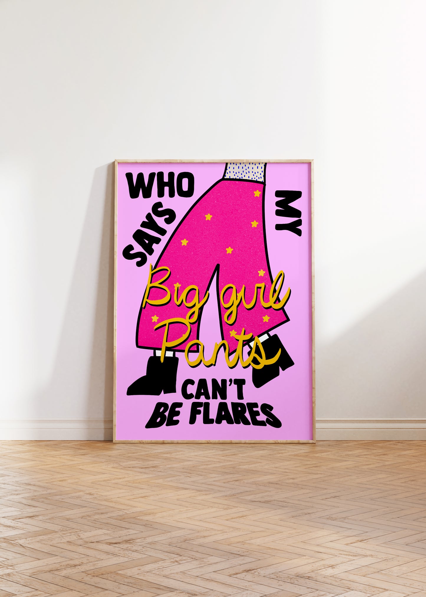 Big Girl Pants Print