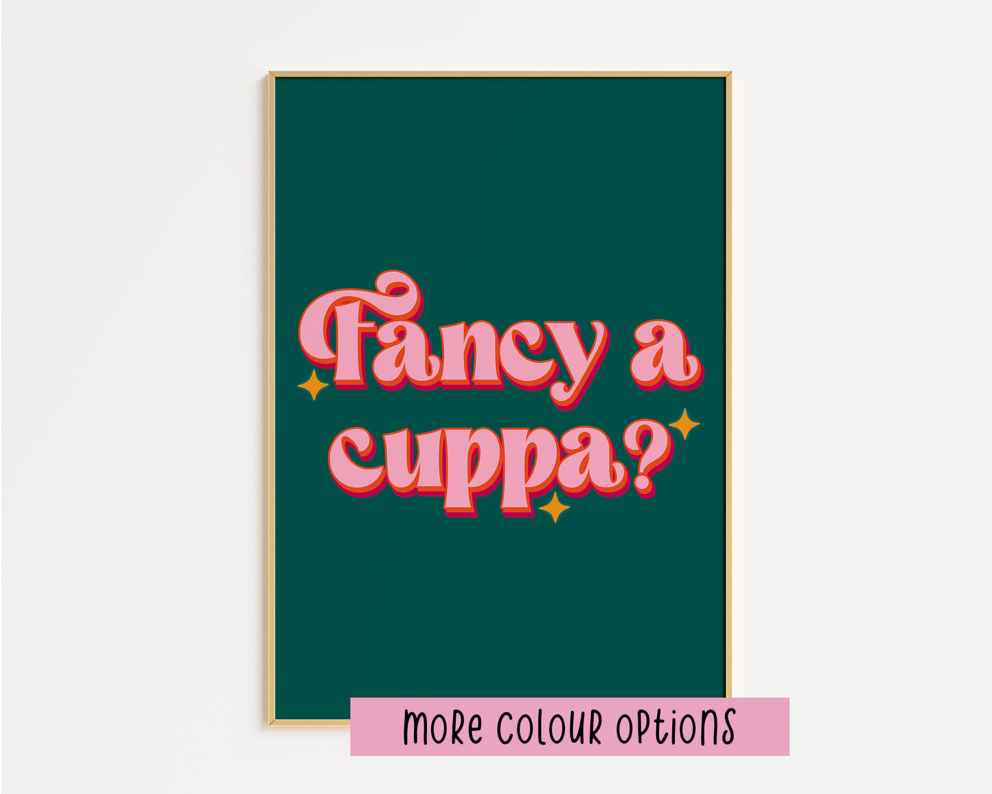 Fancy a Cuppa Tea Kitchen Print