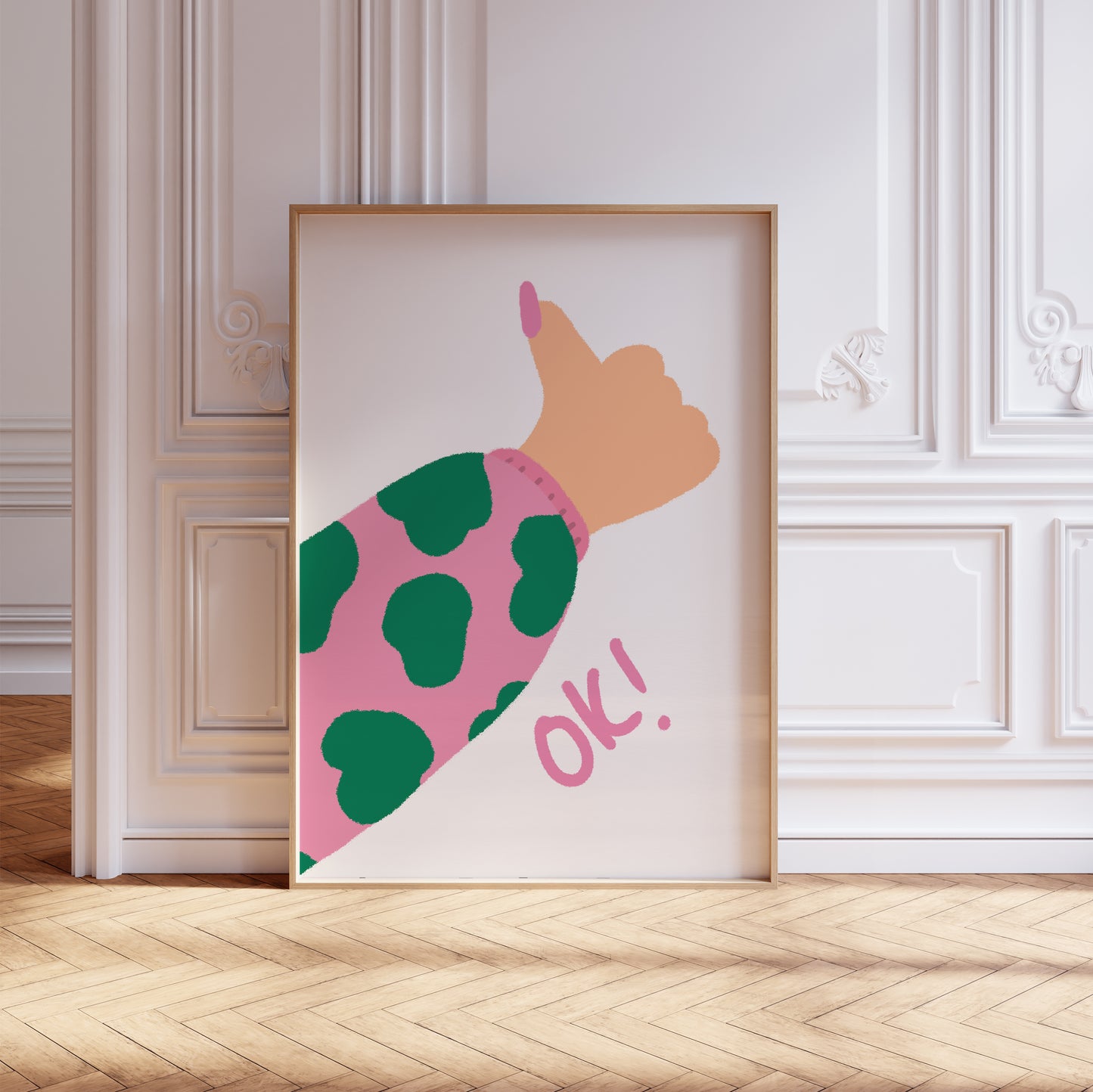 Thumbs Up Ok Print
