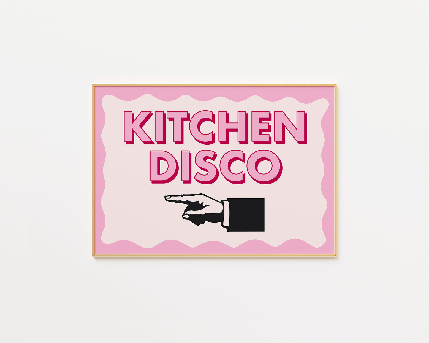 Kitchen Disco Print (Left)