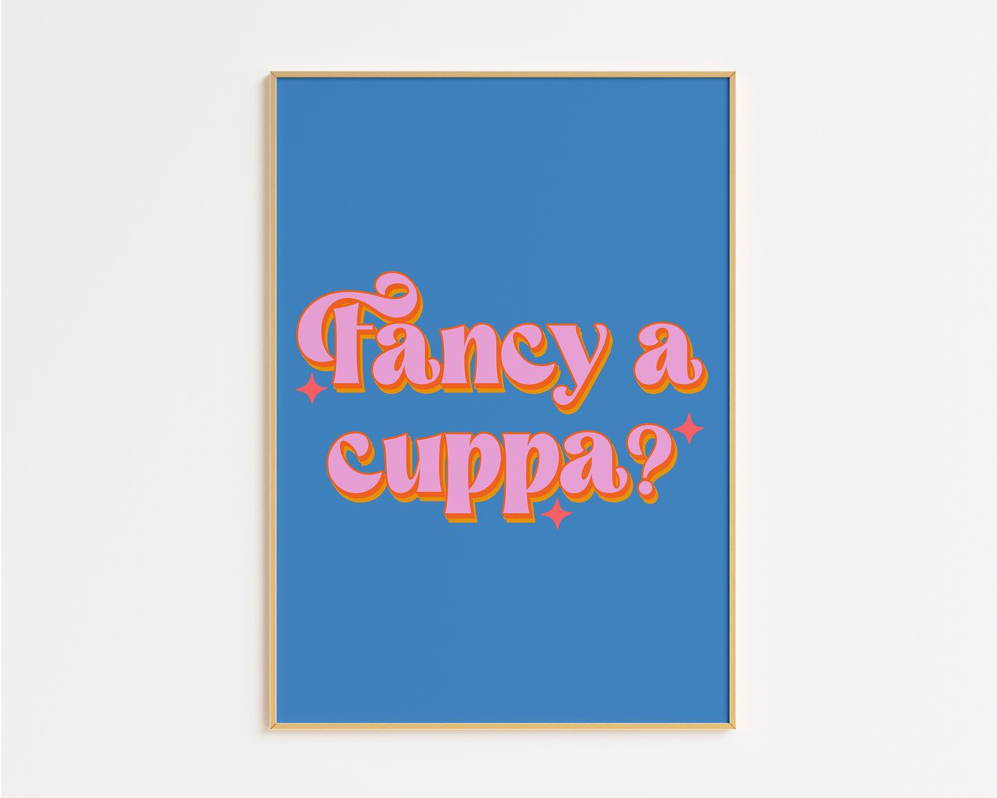 Fancy a Cuppa Tea Kitchen Print