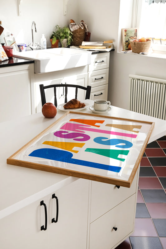 Pasta in Riso Style Print