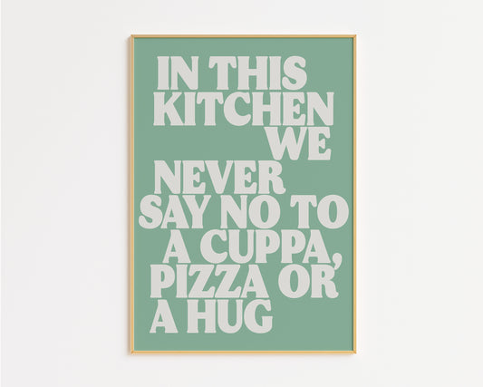Cuppa - In This Kitchen Print