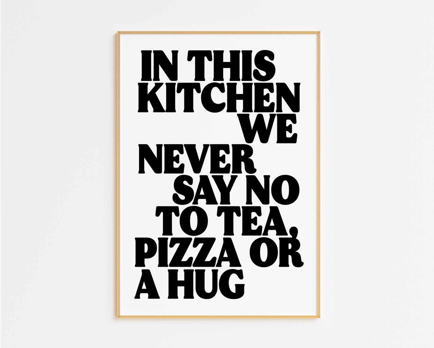 Tea - In This Kitchen Print