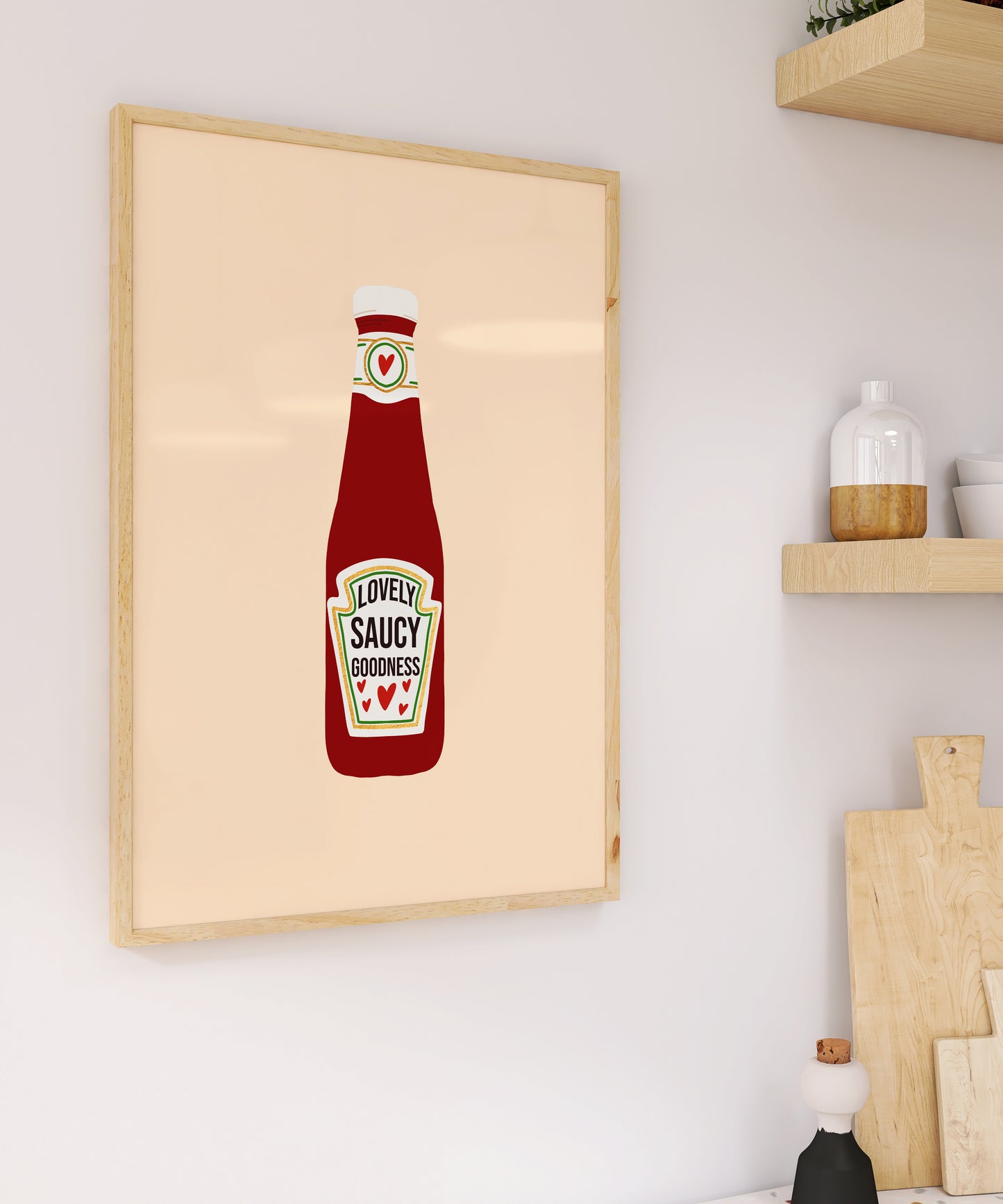 Lovely Saucy Goodness Print