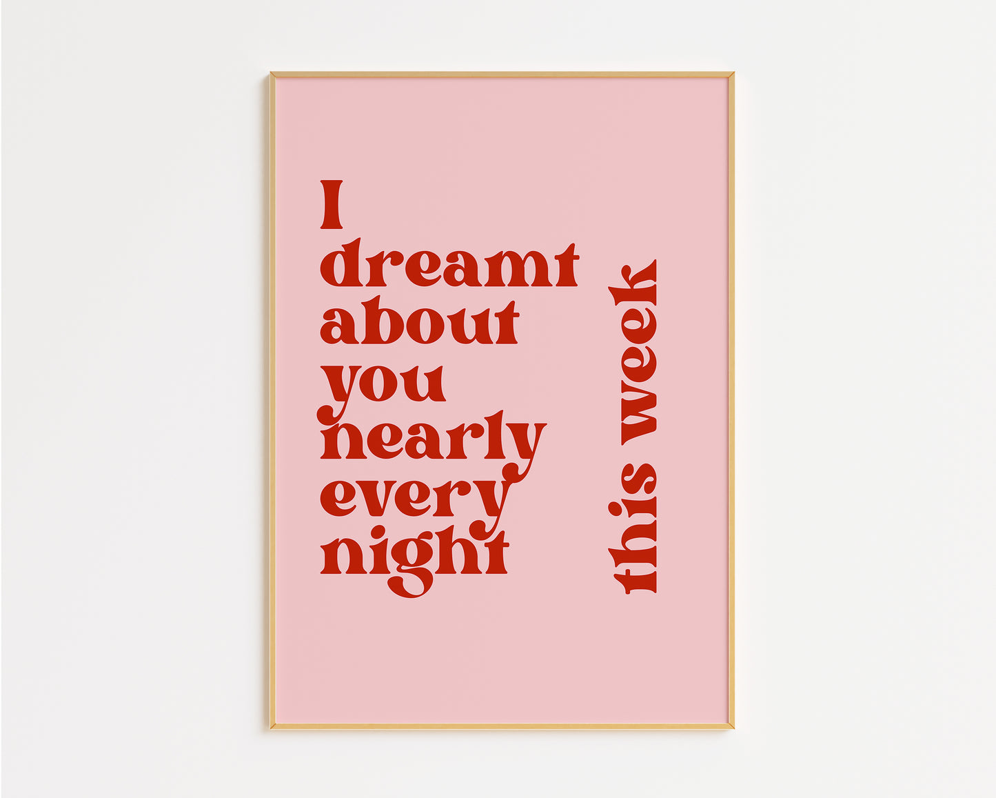 Do I Wanna Know AM Inspired Print
