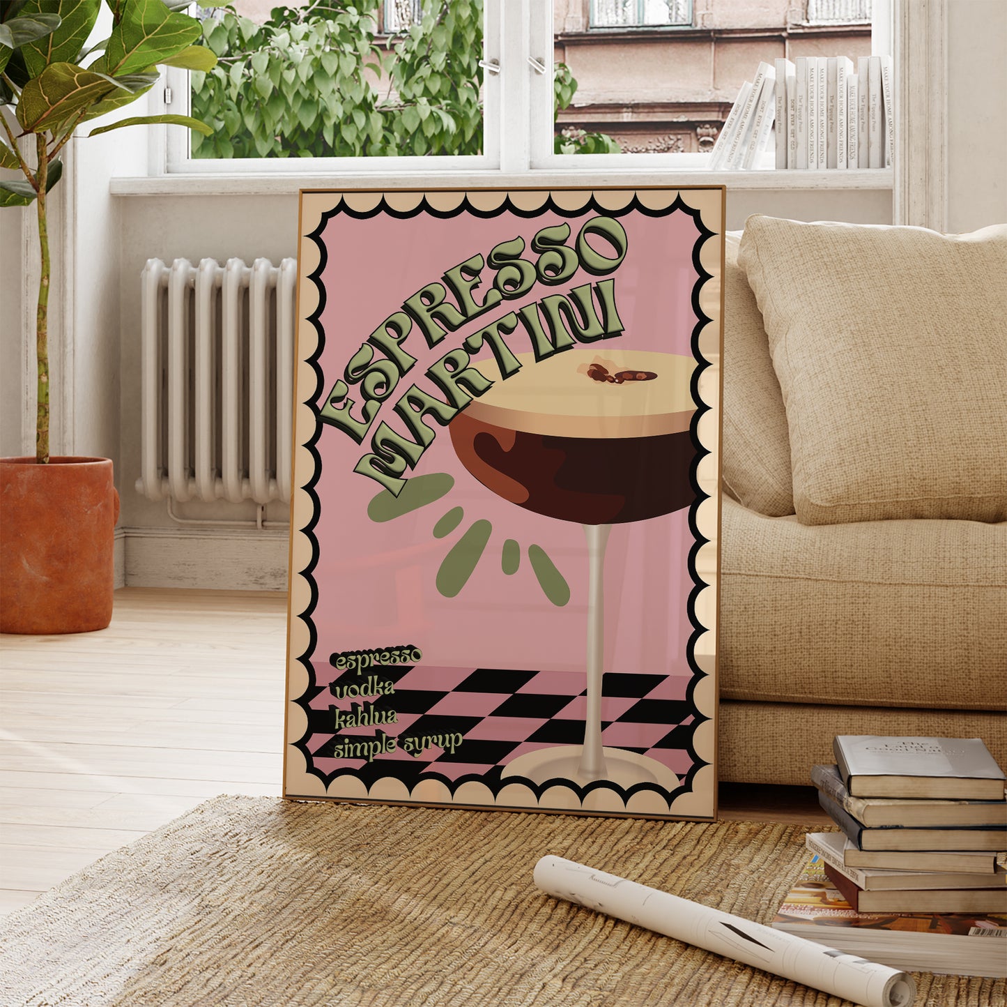 Espresso Martini Cocktail Print