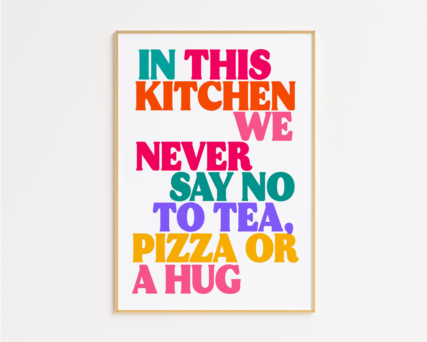 Personalised In This Kitchen Print