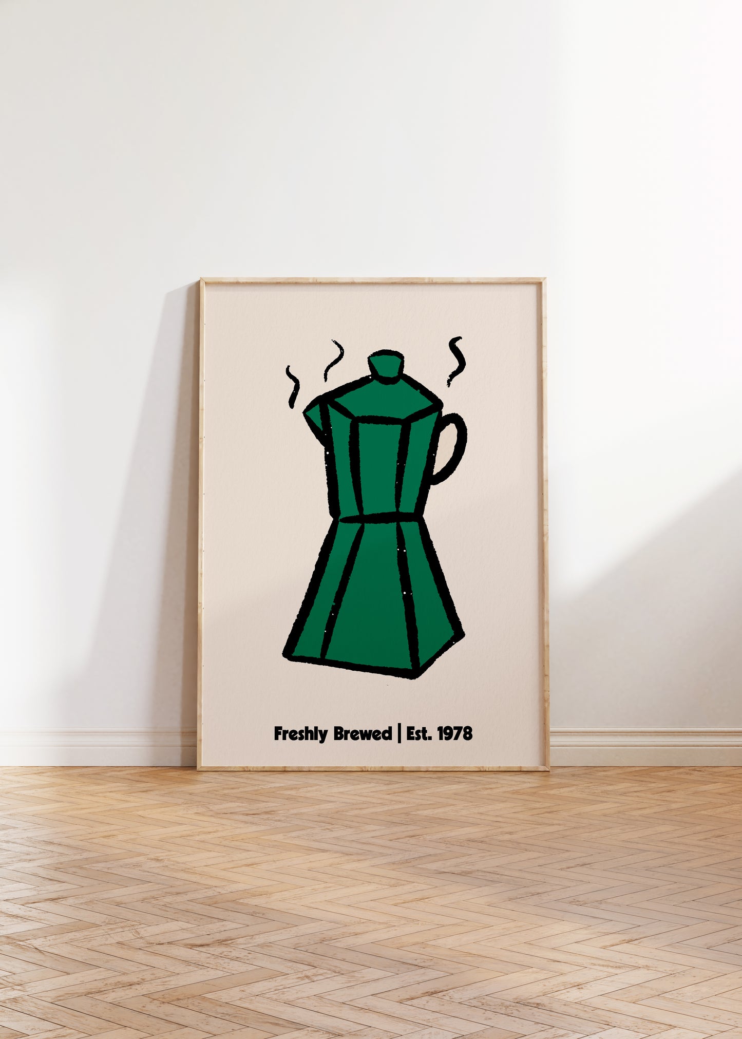 Freshly Brewed Coffee Print