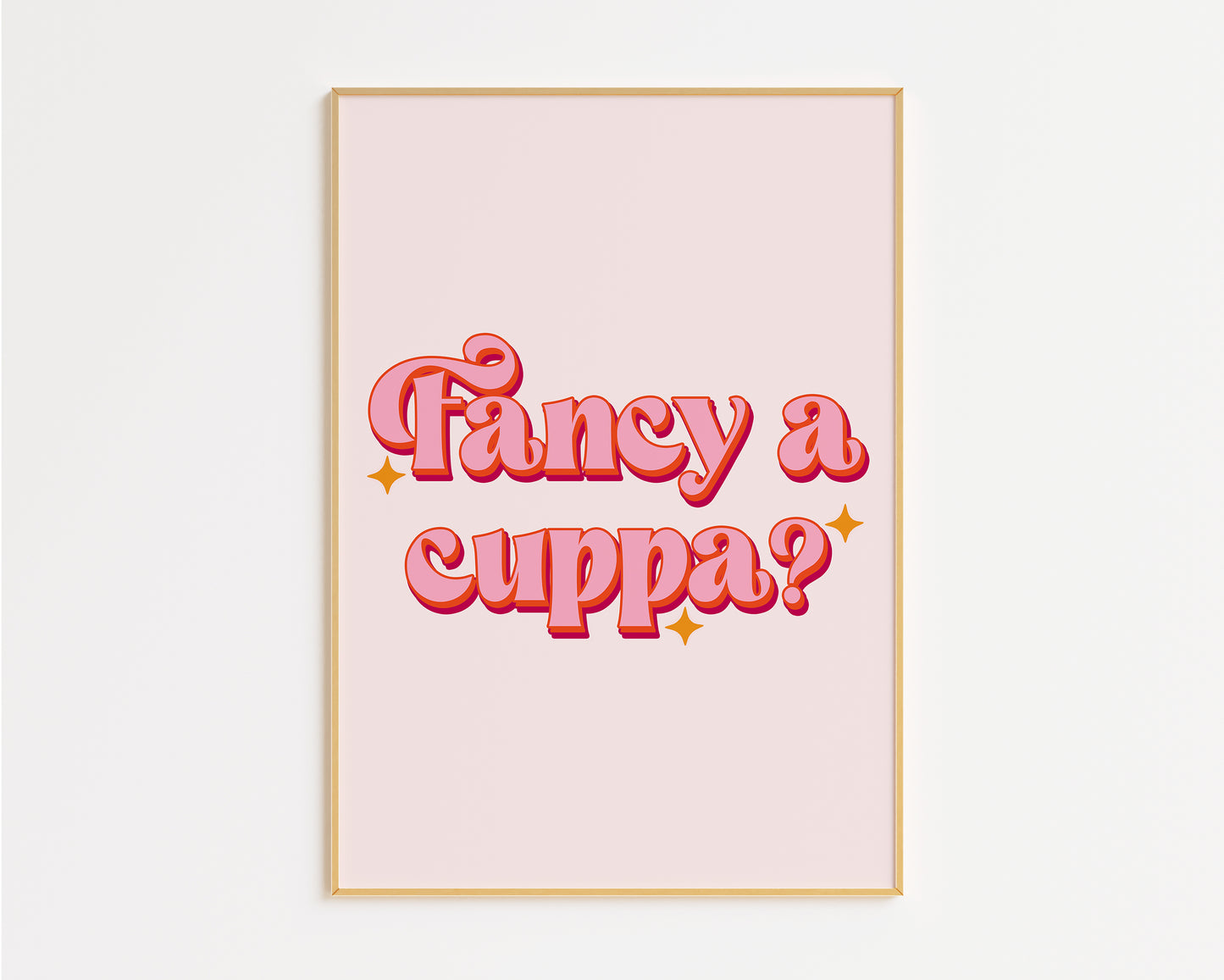 Fancy a Cuppa Tea Kitchen Print