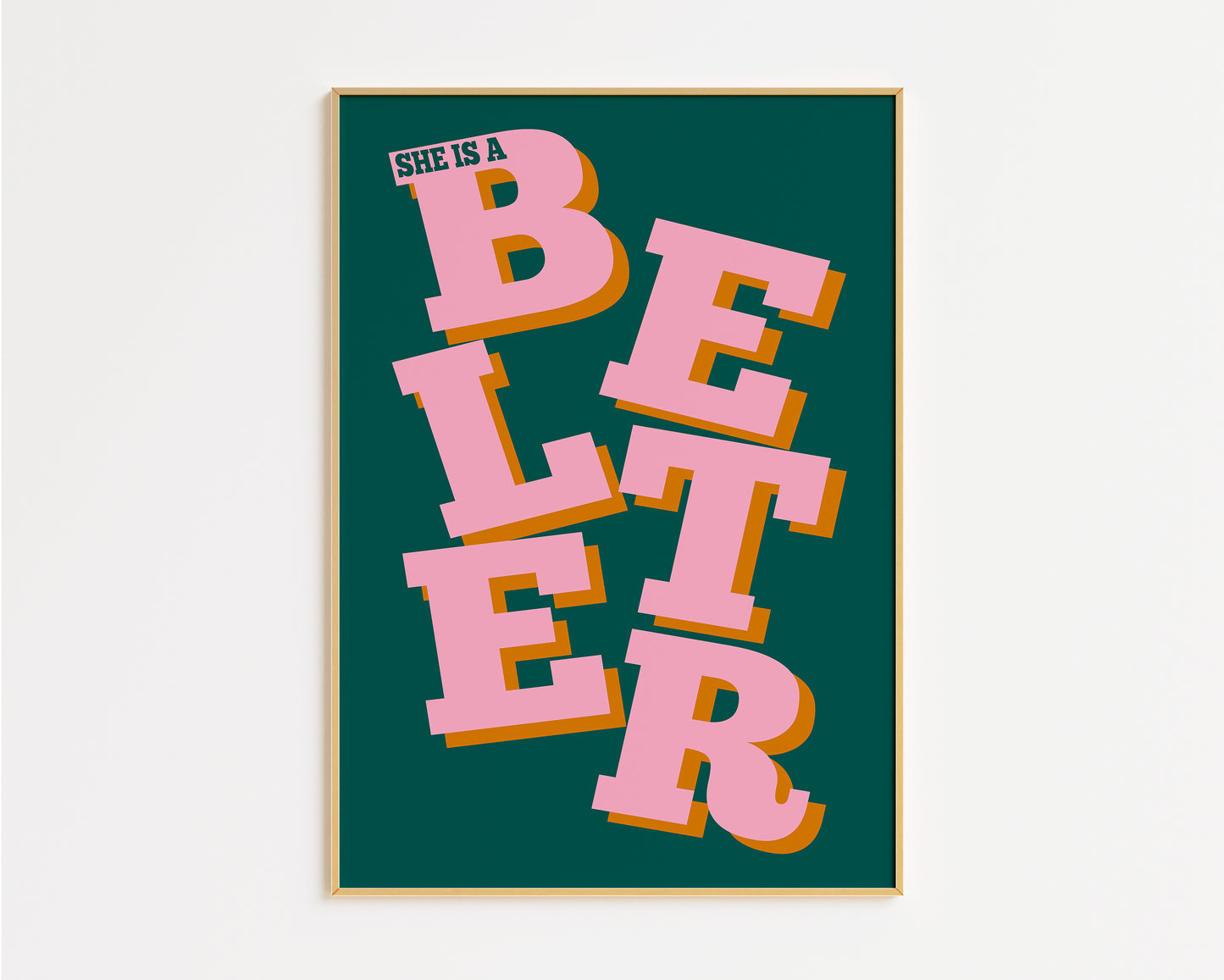She Is a Belter GC Inspired Print