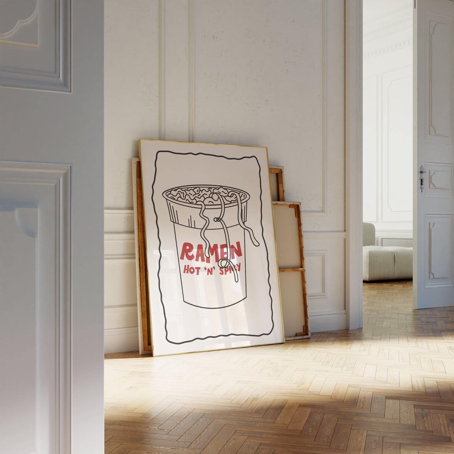 Ramen Hot'n'Spicy Print
