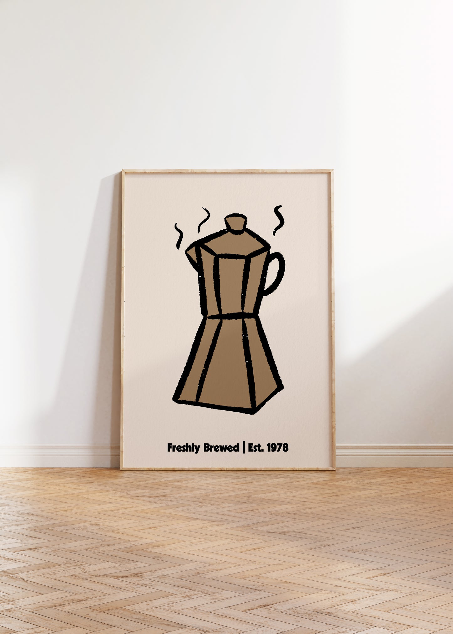 Freshly Brewed Coffee Print