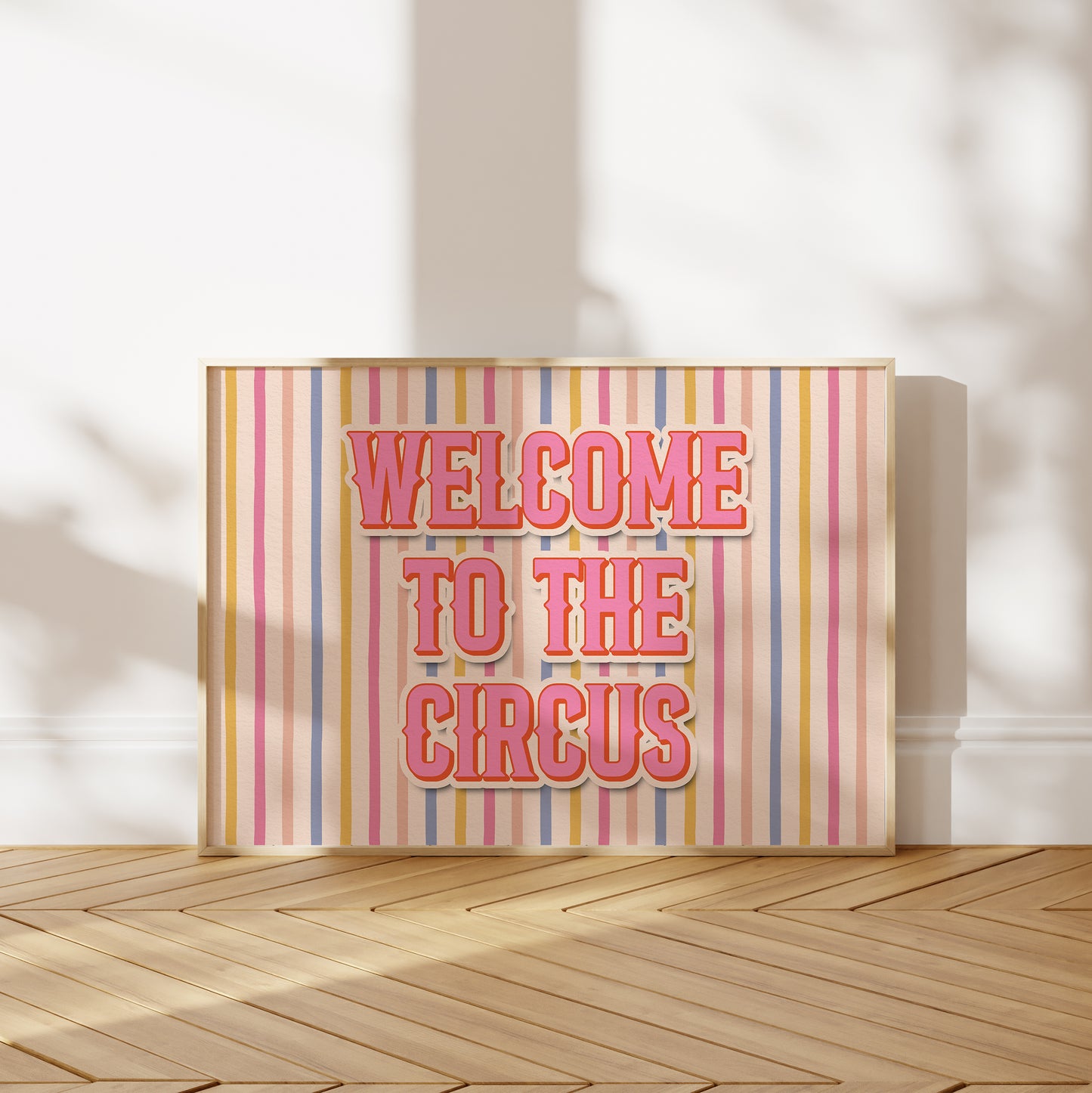 Welcome To The Circus Print