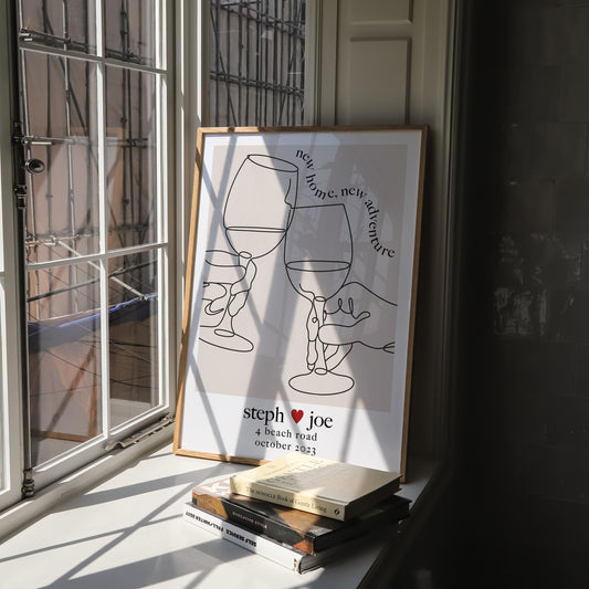 New Home Personalised Print