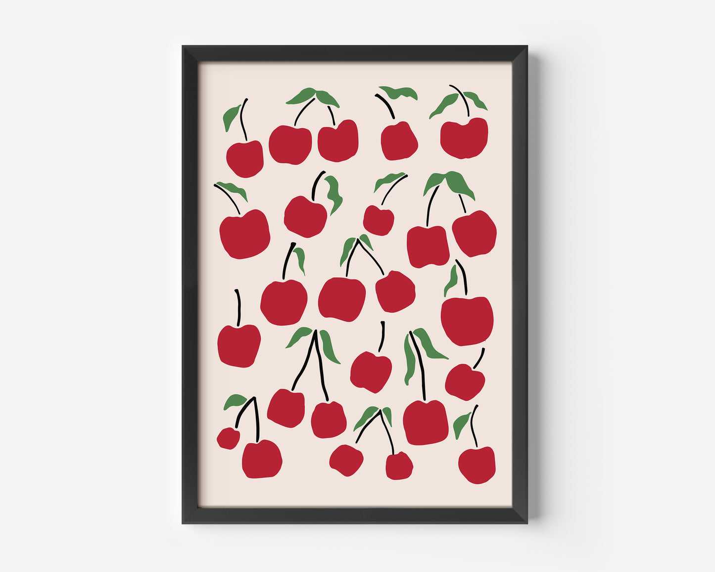 Cherry Pattern Print