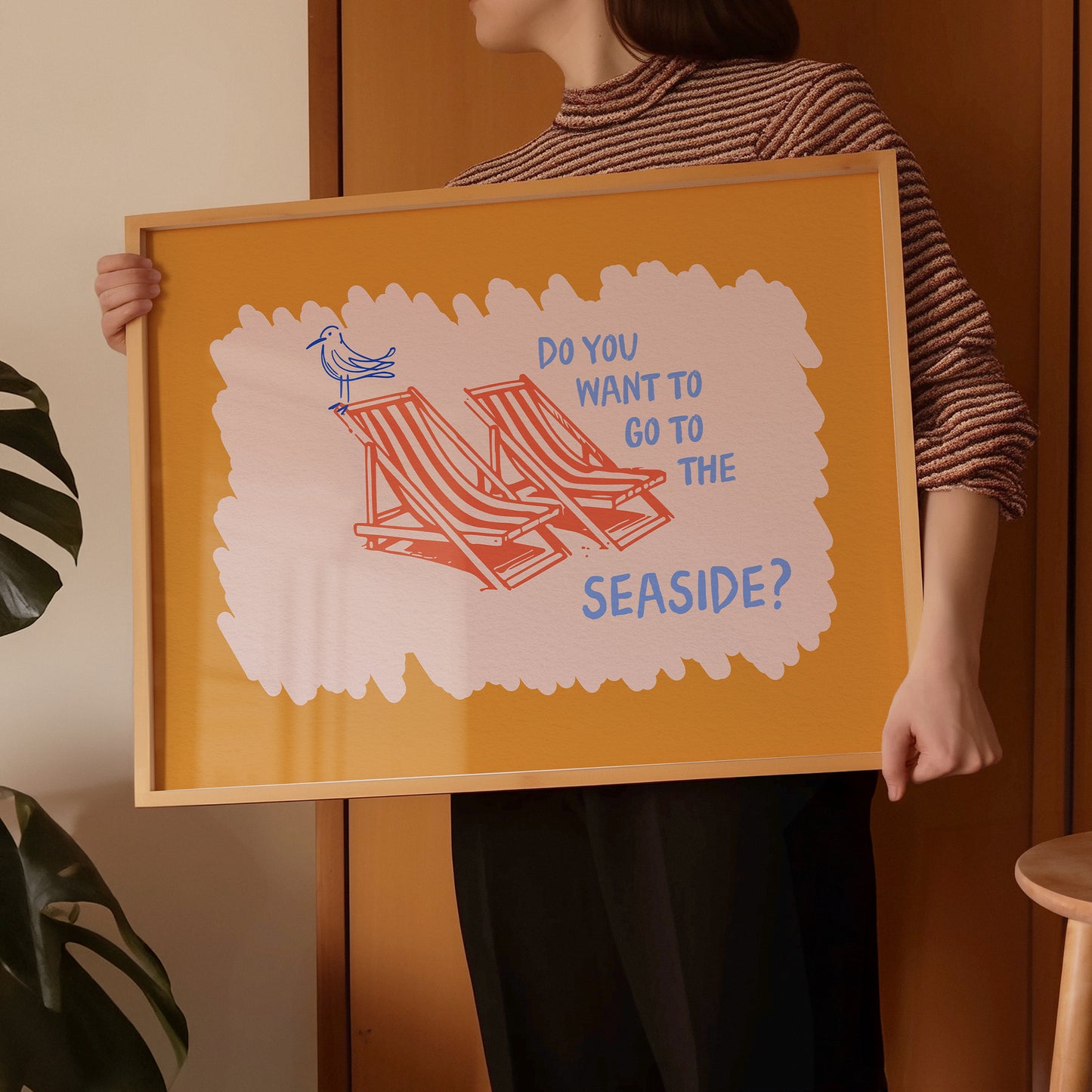 Do You Want To Go To The Seaside Print
