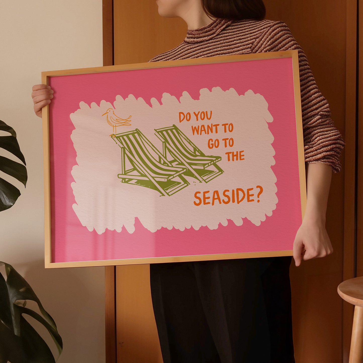 Do You Want To Go To The Seaside Print