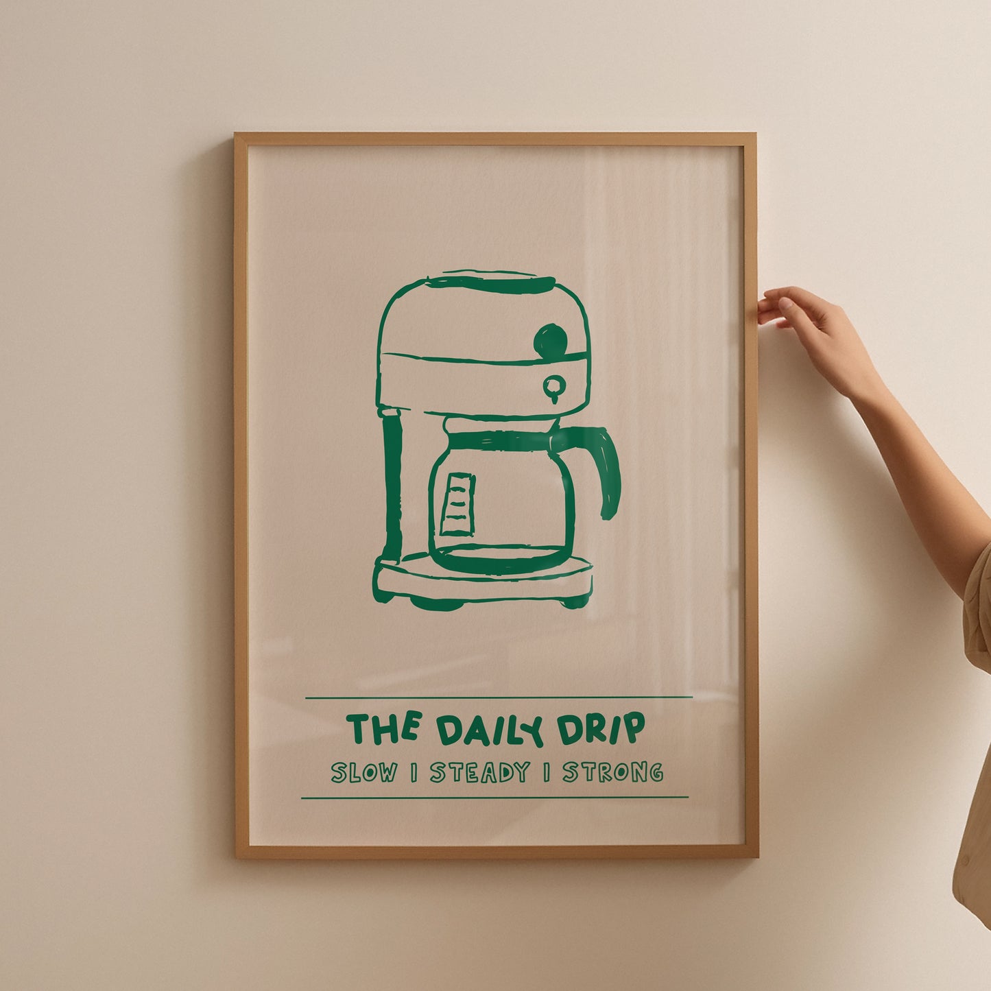 The Daily Drip Coffee Print