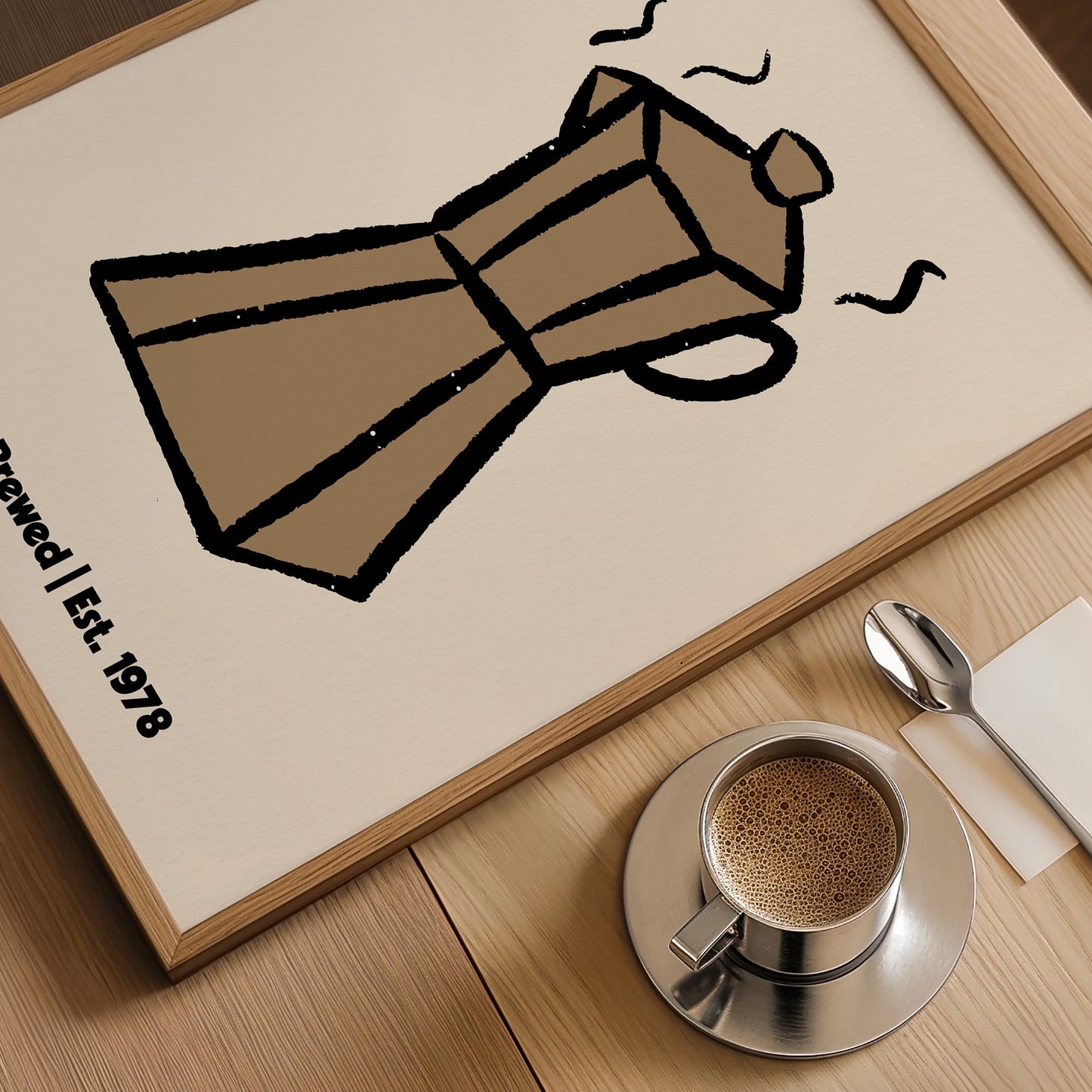Freshly Brewed Coffee Print