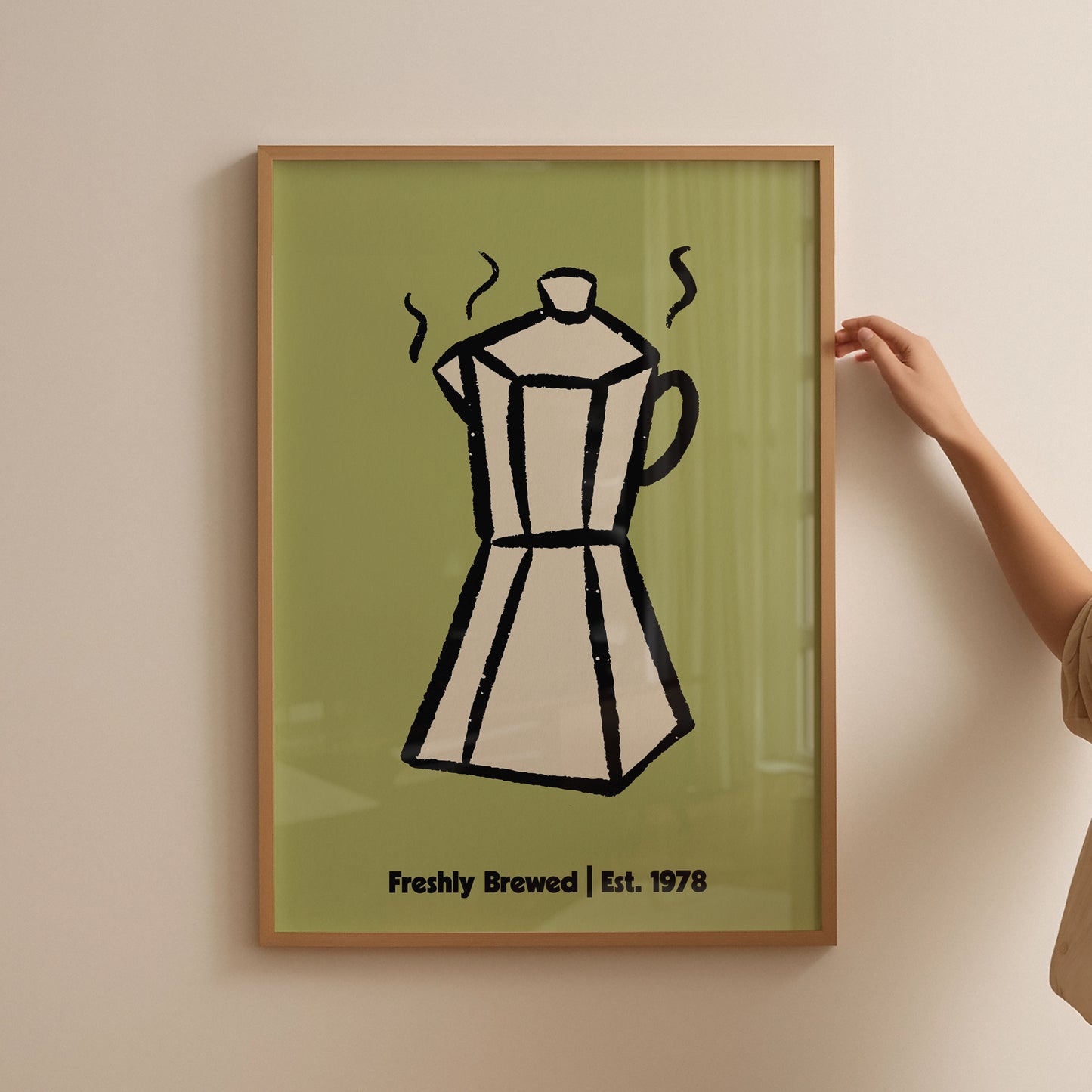 Freshly Brewed Coffee Print