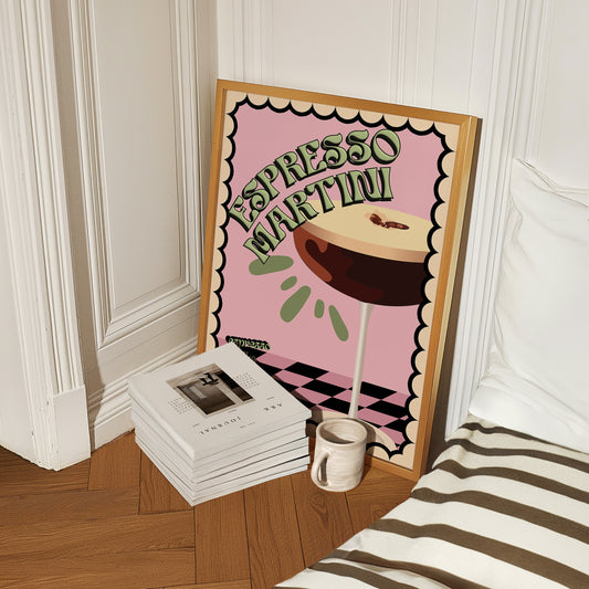 Espresso Martini Cocktail Print