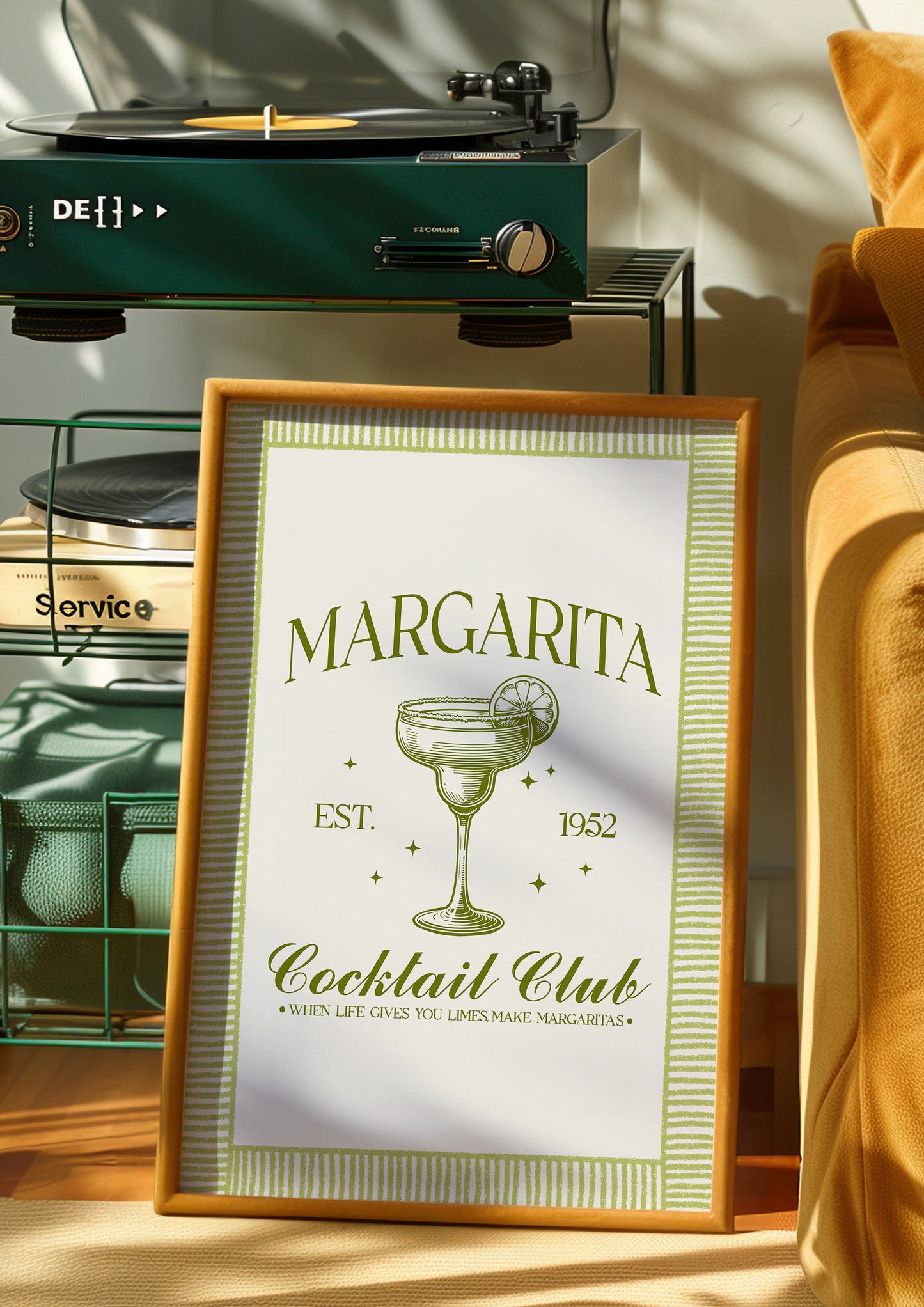 Margarita Cocktail Print