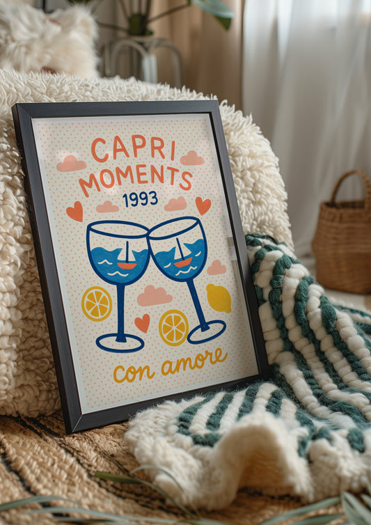 Capri Moments Summertime Print