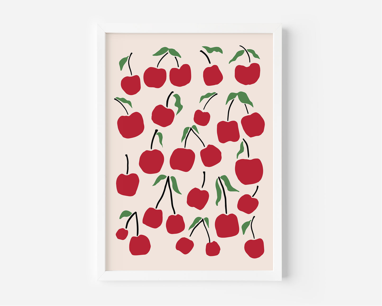 Cherry Pattern Print