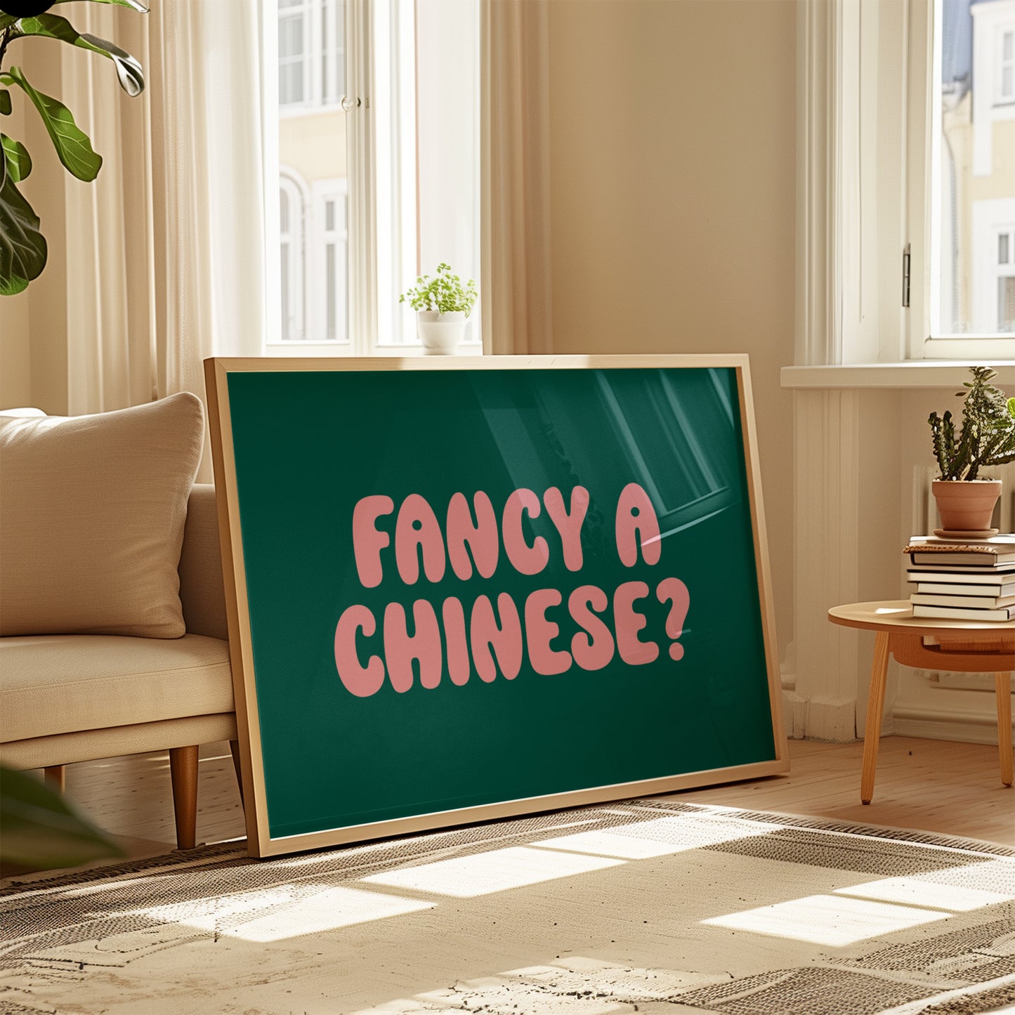 Fancy a Chinese Kitchen Print