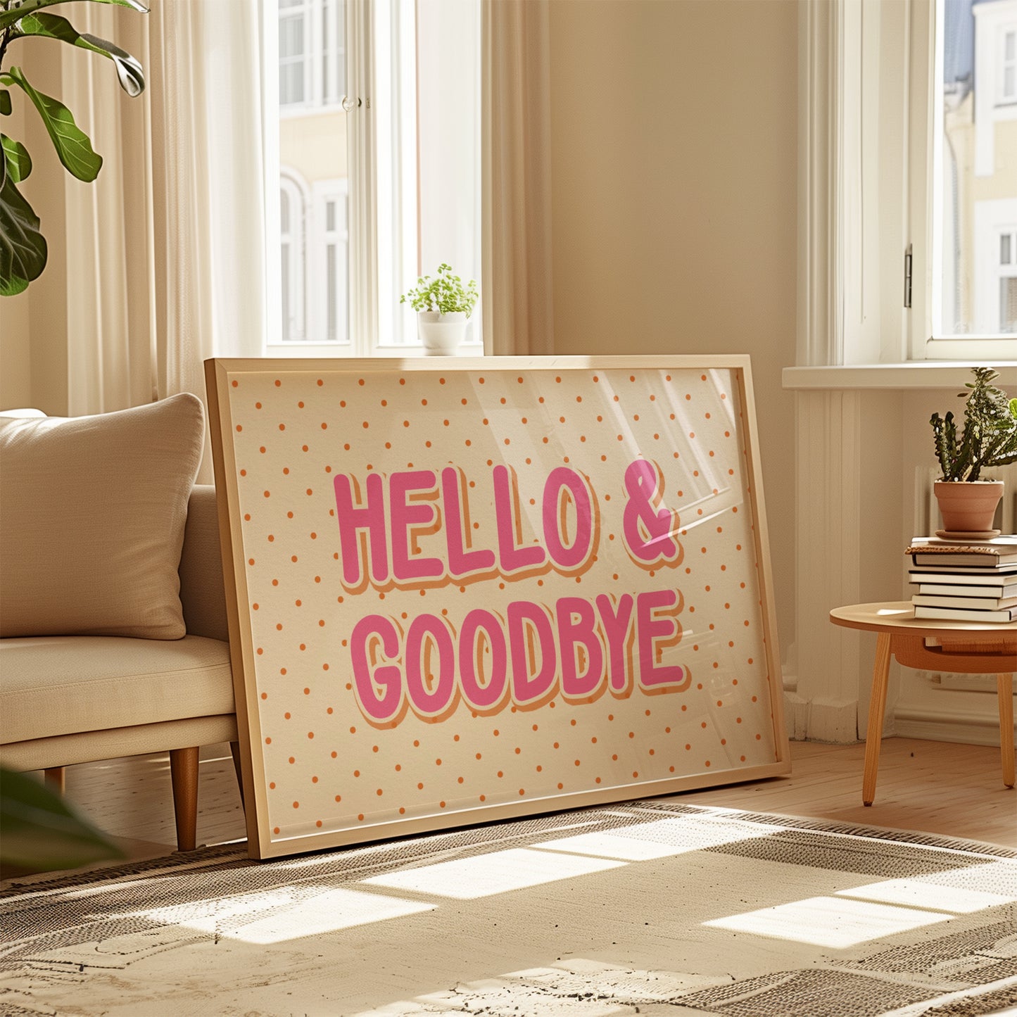 Hello and Goodbye Hallway Print