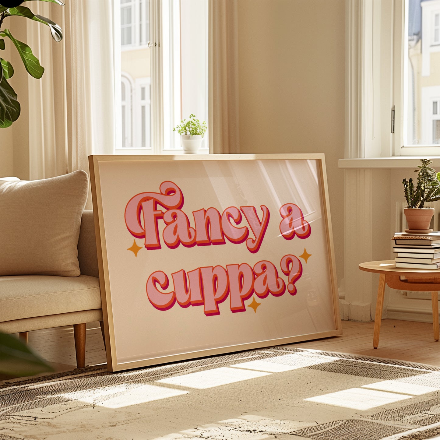 Fancy a Cuppa? Retro Tea Print
