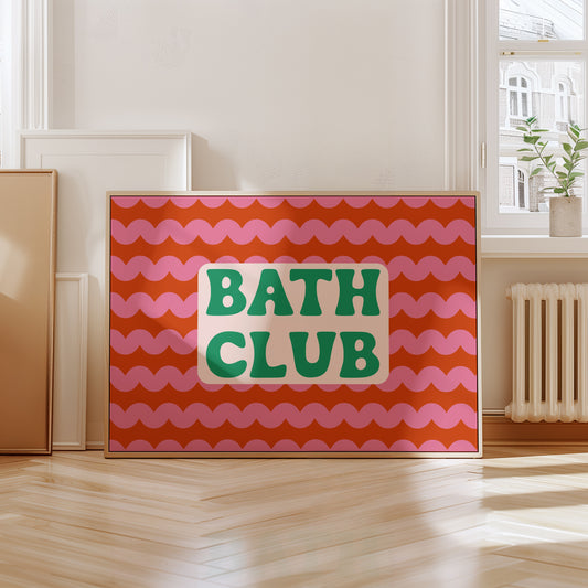 Bath Club Print