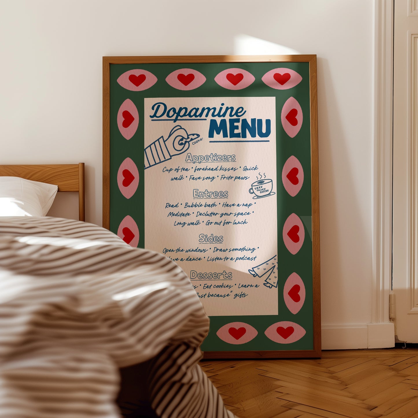 Dopamine Menu Print