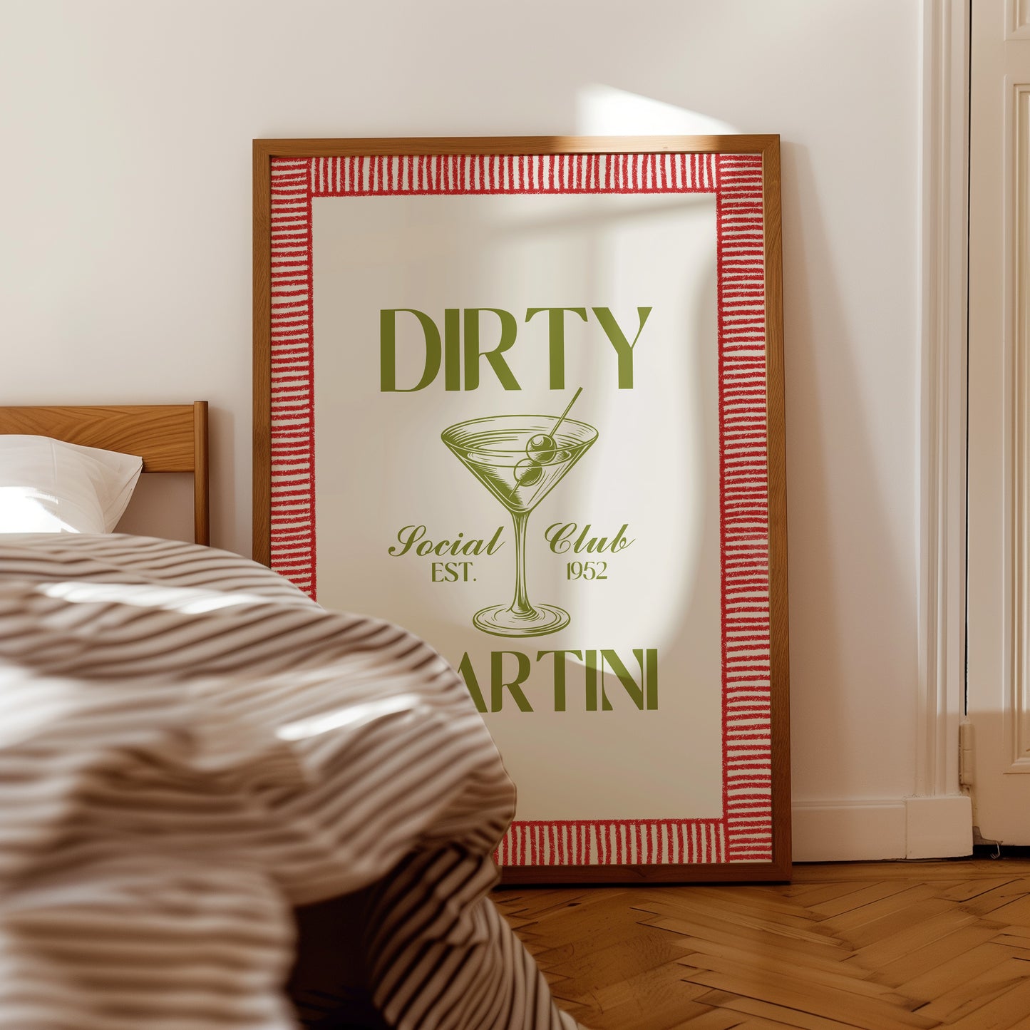 Dirty Martini Cocktail Print