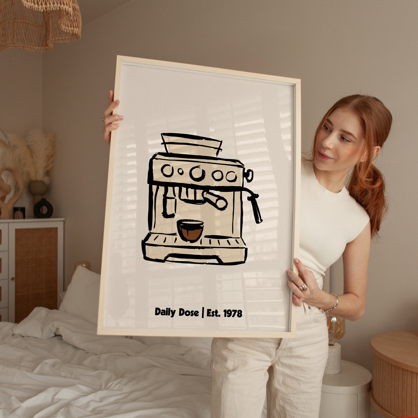 Daily Dose Coffee Kitchen Print