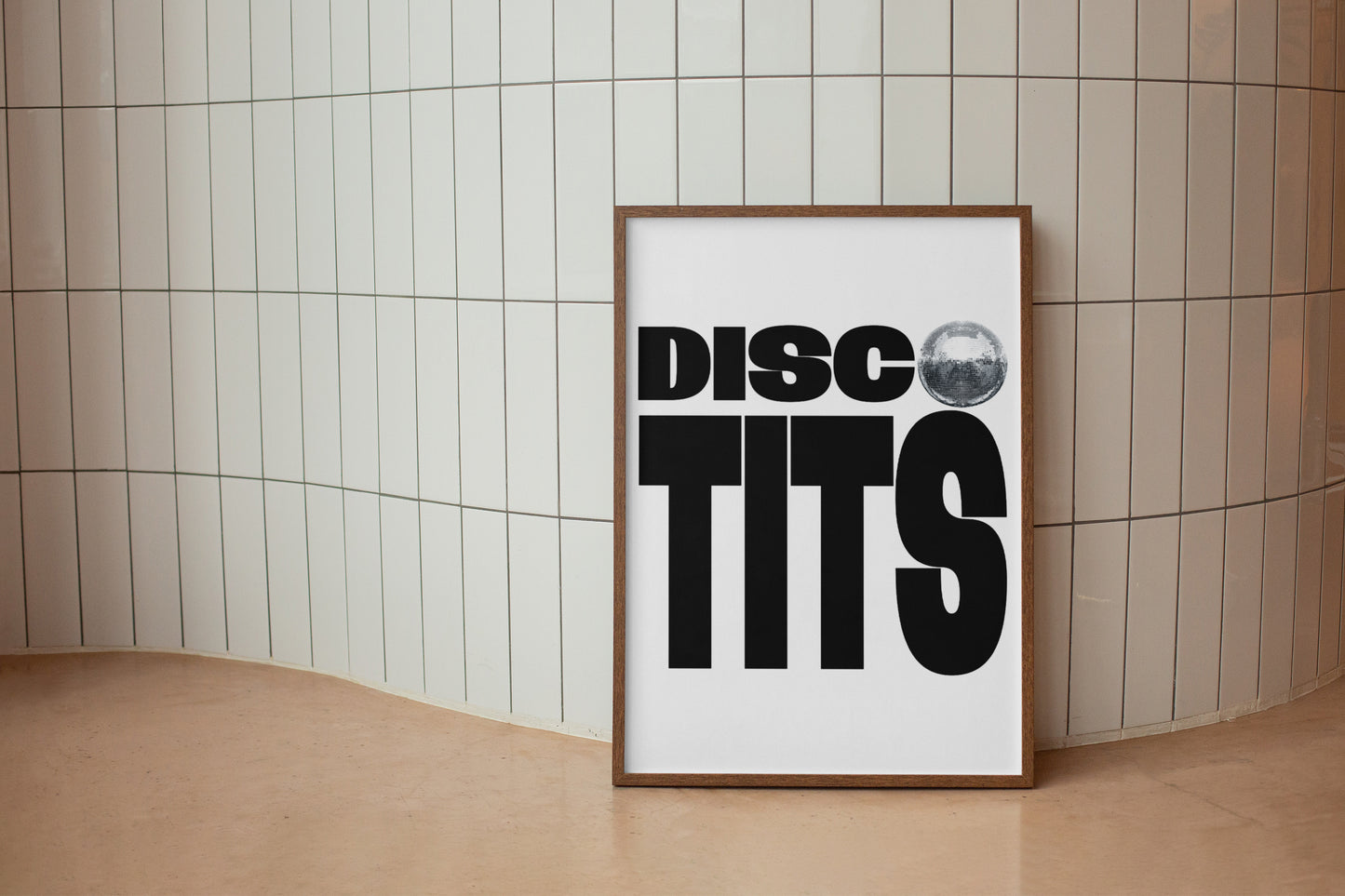Disco Tits Print
