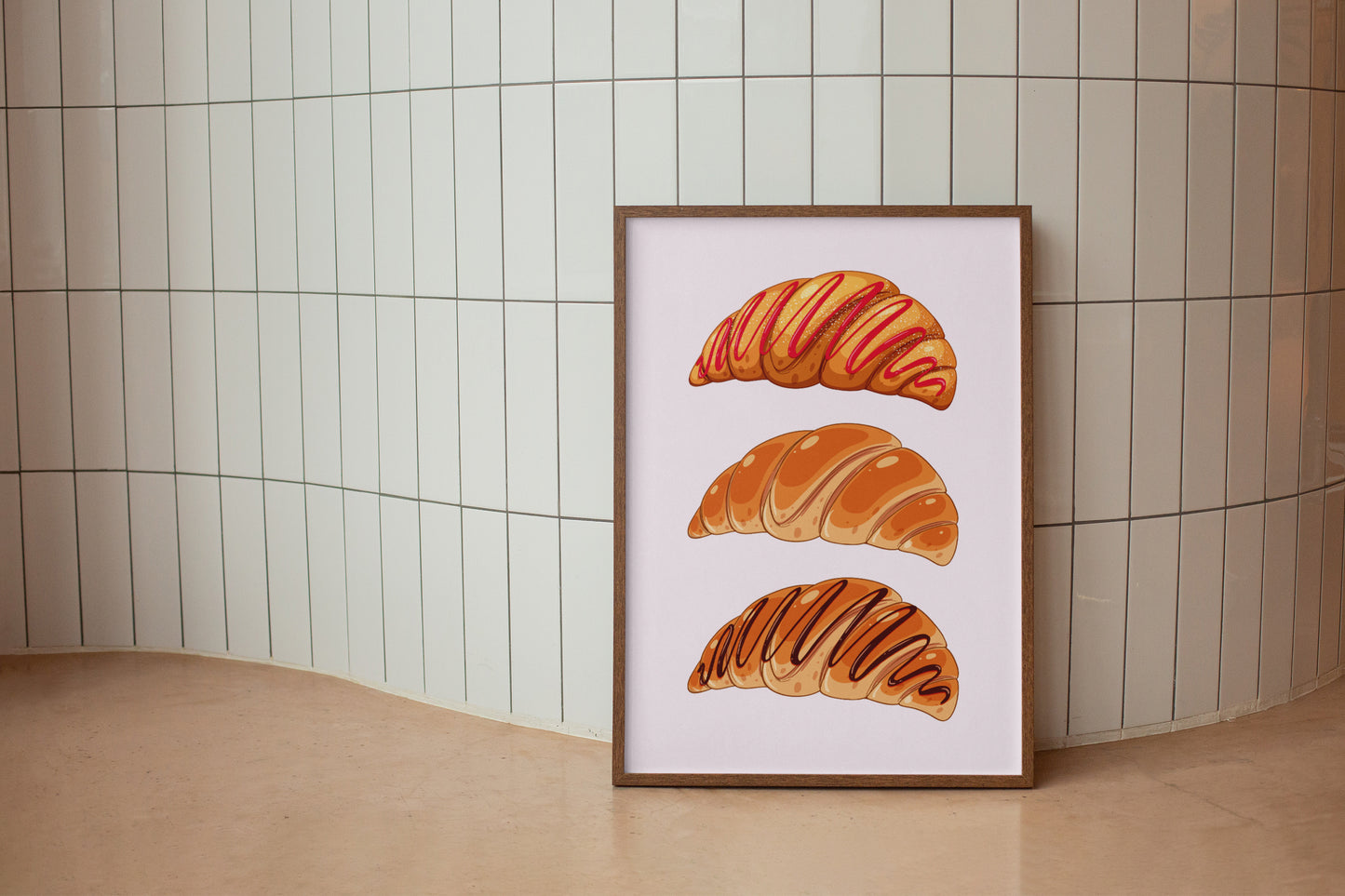 Croissant Print