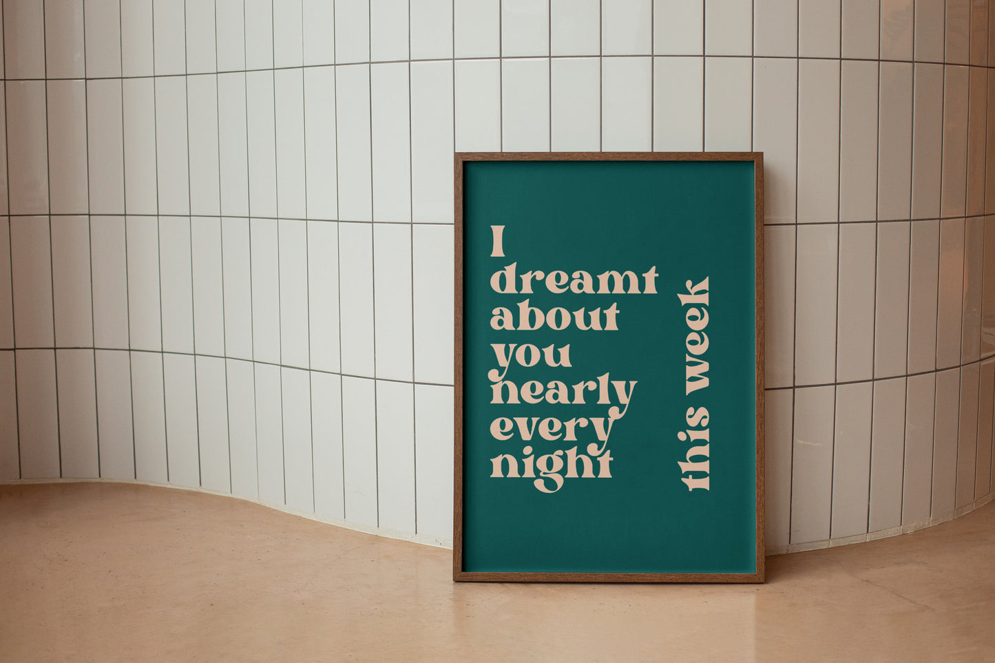 Do I Wanna Know AM Inspired Print